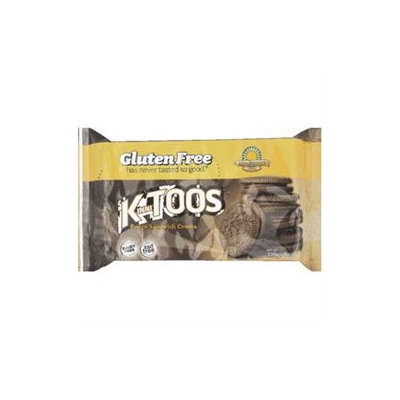 Kinnikinnick Foods KinniTOOS Fudge Sandwich Creme Cookies Gluten Free - 8 oz