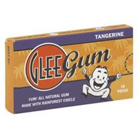 Glee Gum - All Natural Chewing Gum Tangerine - 18 Pieces