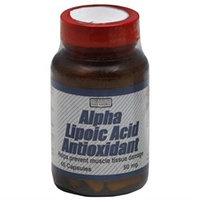Only Natural Alpha Lipoic Acid Antioxidant - 45 Capsules - Alpha Lipoic Acid