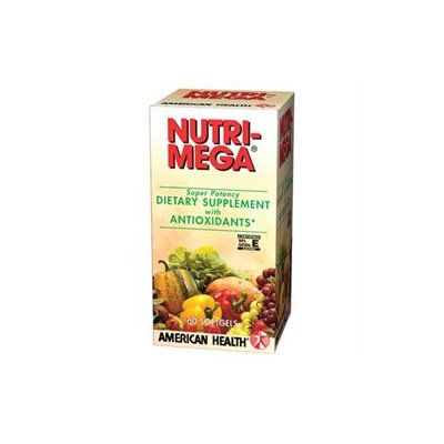 American Health Nutri Mega Super Potency With Antioxidants - 60 Softgels