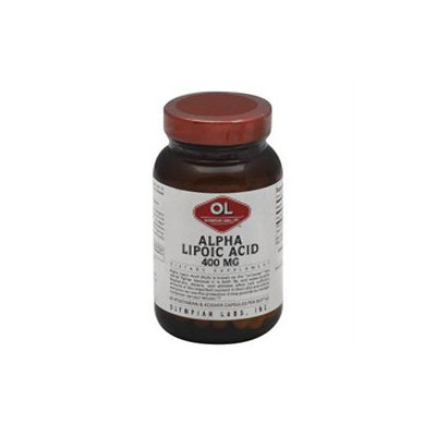 Olympian Labs Alpha Lipoic Acid, Naturopathic 400mg, 60 capsules