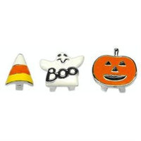 Mirage Pet Products 10-26 38Gst Halloween Slider Charms Ghost 38 Inch 10Mm