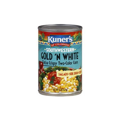 Kuner-empson/faribault Foods, Inc. Kuners of Colorado Southwest Extra Crispy Gold/White Corn - 12 Cans (15 oz ea)