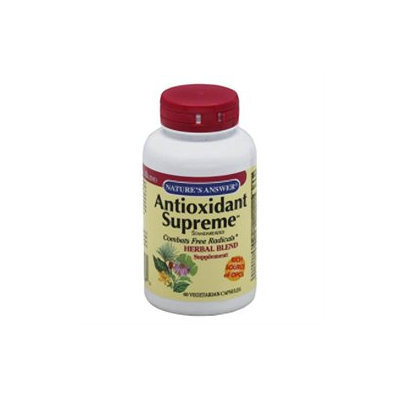 tures Answer Antioxidant Supreme 60 Vegicaps from Nature's Answer