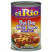 El Rio Sauce Hot Dog Chili Beef -Pack of 12
