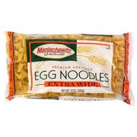 Manischewitz Extra Wide Egg Noodles, 12 oz, - Pack of 12