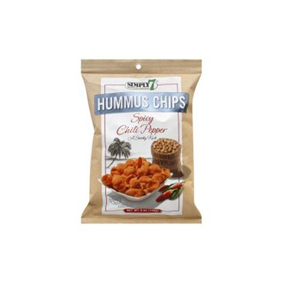 Simply 7 Hummus Chips Spicy Chili Pepper - 5 oz