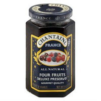 St. Dalfour Chantaine Deluxe Preserves All Natural Four Fruits - 11.5 oz
