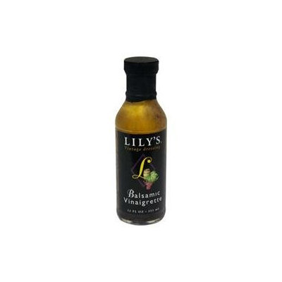 Lily's Lilys Vintage Balsamic Vinaigrette Dressing, 12 oz, - Pack of 6