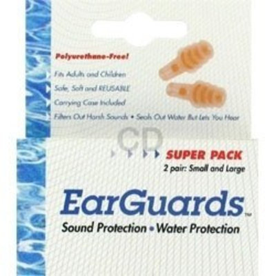 CIRRUS HEALTHCARE PRODUCTS EarGuards Ear Plugs, Bonus Pack - 2 pr