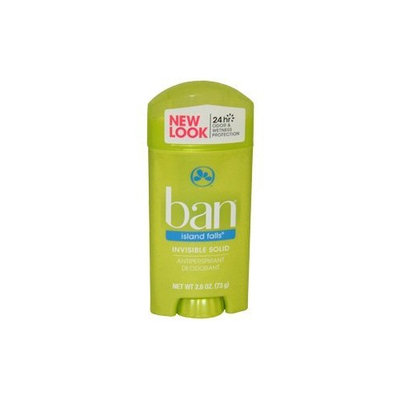 Ban Invisible Solid Deodorant-Island Falls-2.6 oz