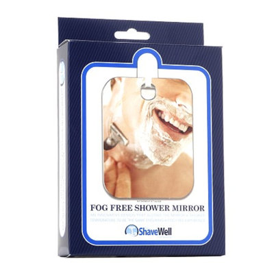 The Shave Well Company Deluxe Shave Well Fog Free Shower Mirror