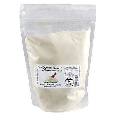 Essential Depot Xanthan Gum 1lb Powder USP FCC Food Grade