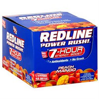 Redline Pwr Rush Peach 2.5 Oz By Vpx Sports (12 Per Box)