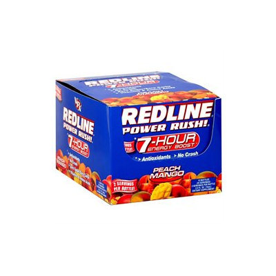 Redline Pwr Rush Peach 2.5 Oz By Vpx Sports (12 Per Box)
