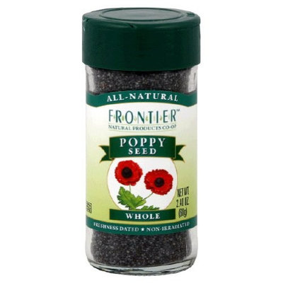 Frontier Naturals Whole Poppy Seed -- 2.4 oz
