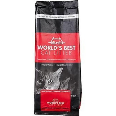 World's Best 00631 Cat Litter, Multiple Cat Clumping Formula