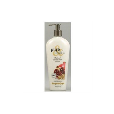 Pure & Basic - Natural Hand and Body Lotion Pomegranate Ginger - 12 oz.