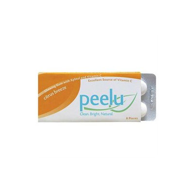 Peelu Chewing Gum Display Case - Citrus Pack of 12