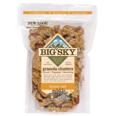 Big Sky Granola Honey Oat, 12-Ounce Pouches (Pack of 6)