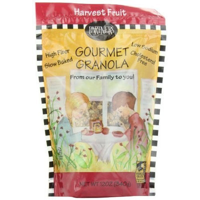Partners Harvest Fruit Gourmet Granola, 12-Ounce Pouches (Pack of 6)