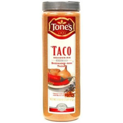 Tones Tone's Spices Taco Seasoning Traditional Blend for Mexican Dishes - Net Weight 23 oz