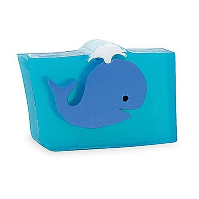Primal Elements Wrapped Bar Soap, Blue Whale, 6.0-Ounce Cellophane