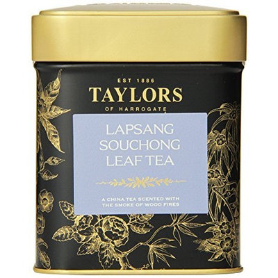 Taylors of Harrogate Lapsang Souchong Leaf Tea, Loose Leaf, 4.41-Ounce Tins