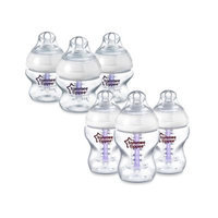 Tommee Tippee Closer To Nature Added Comfort 5oz Bottle - 3Ct