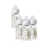 Tommee Tippee Pump & Go Pouch Holder with Slow Flow Nipple