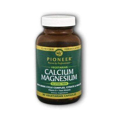 Pioneer Verified Gluten Free Cal Mag, Veg Gluten Free 1000mg/500mg - 90 - VegCap