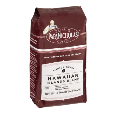Papa Nicholas Premium Coffee Whole Bean Hawaiian Islands Blend