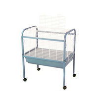 Prevue Pet Products Small Animal Cage with Stand - Caribbean Blue &