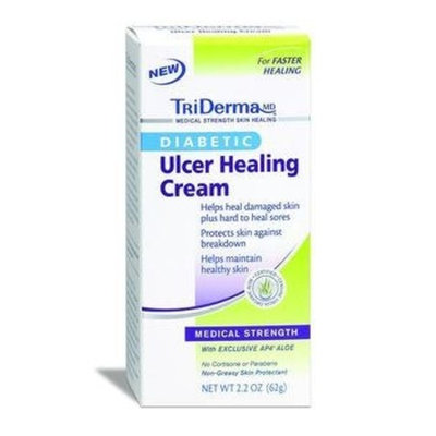 TriDerma Diabetic Ulcer Defense Healing Cream - 2.2 oz