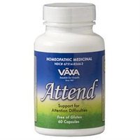 Vaxa International Attend - 60 Capsules - Other Homeopathics