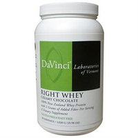 DaVinci Laboratories - Right Whey New Zealand Whey Protein Creamy Chocolate Flavor - 2.29 lbs.