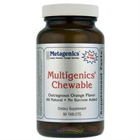Metagenics - Multigenics Chewable Orange Flavor - 90 Tablets