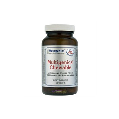 Metagenics - Multigenics Chewable Orange Flavor - 90 Tablets