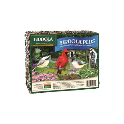 Birdola Products BDOLA543242 6.80 T x 2.00L x 8.00W Birdola Plus Cake - Complete Bird Meal