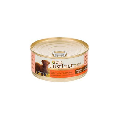 Nature's Variety Instinct Grain-Free Salmon Canned Dog Food, 5.5 oz, Case of 12