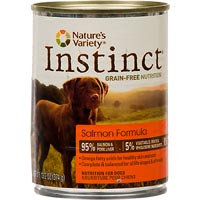 Nature's Variety Instinct Grain-Free Salmon Canned Dog Food, 13.2 oz, Case of 12