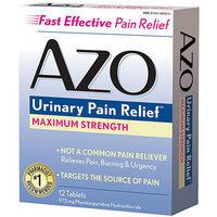 AZO Standard Maximum Strength Urinary Pain Relief