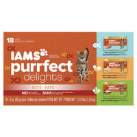 Iams™ Purrfect Delights™ Salmon-dipity, Turkey-Lation, Chicken-Dulgence Cat Food