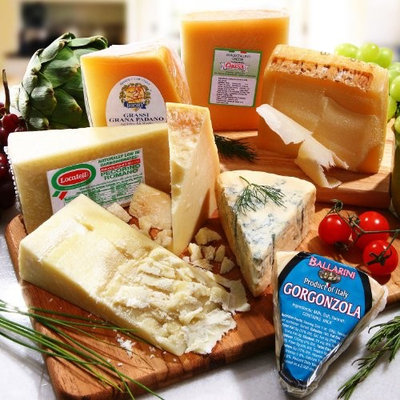 Alder Creek Gift Baskets Alder Creek Italian Cheese Collection Gift Set, 4 pc