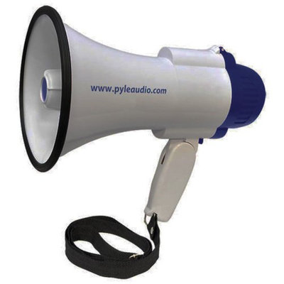 Pyle PMP38R Pro 30W Megaphone Aux Input Lithium Battery