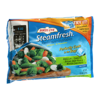 Birds Eye Steamfresh Mixtures Broccoli, Carrots, Sugar Snap Peas & Water Chestnuts
