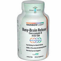 Rainbow Light Busy Brain Release Coenzymate B Mini-Tabs 60 Tablets
