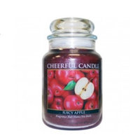 A Cheerful Candle JC08 15Oz. Juicy Apple Signature Colonial Jar
