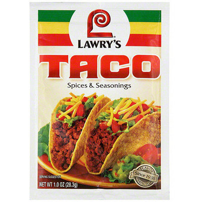 Lawrys Lawry's Taco Seasoning Mix, 1.0 oz (Pack of 24)