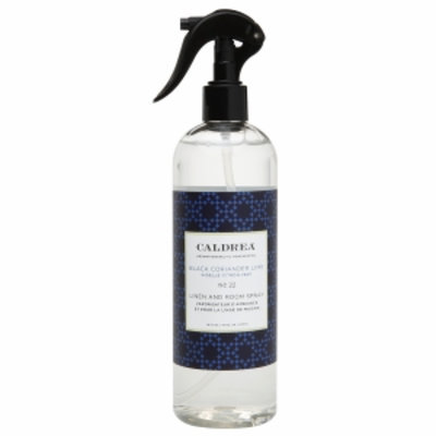 Caldrea Linen & Room Spray, Black Coriander Lime, 16 fl oz